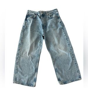 Women's Free People We The Free Deep Trance Dropped Boyfriend Jeans Size 30